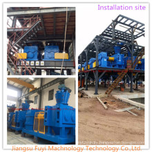 Dry Granulating complete equipment for formula fertilizers for potassium sulfate